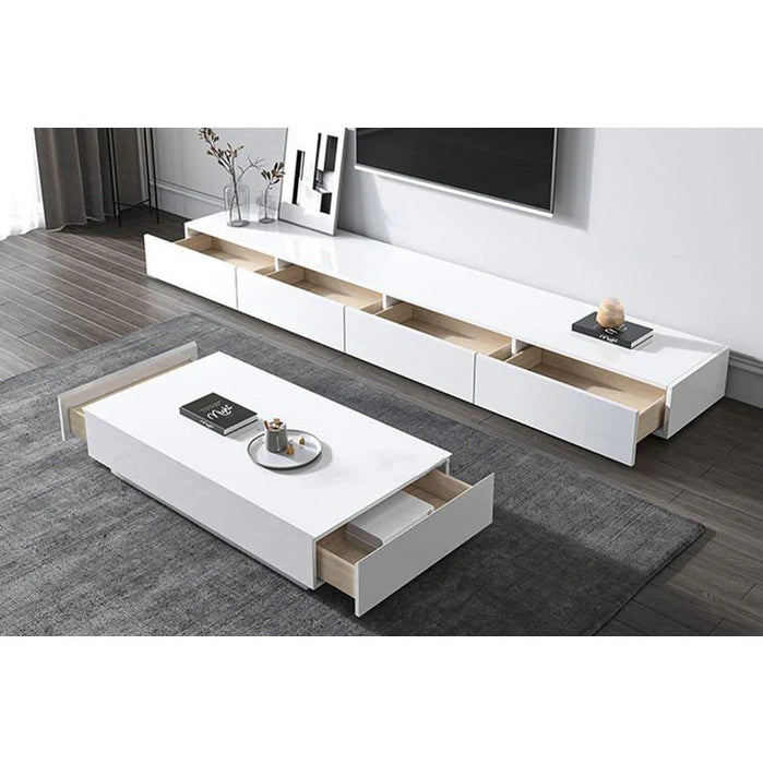 Paredes Set of TV Unit and Coffee Table-ABS.T10