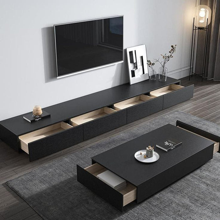 Ceron Set of TV Unit and Coffee Table-ABS.T18