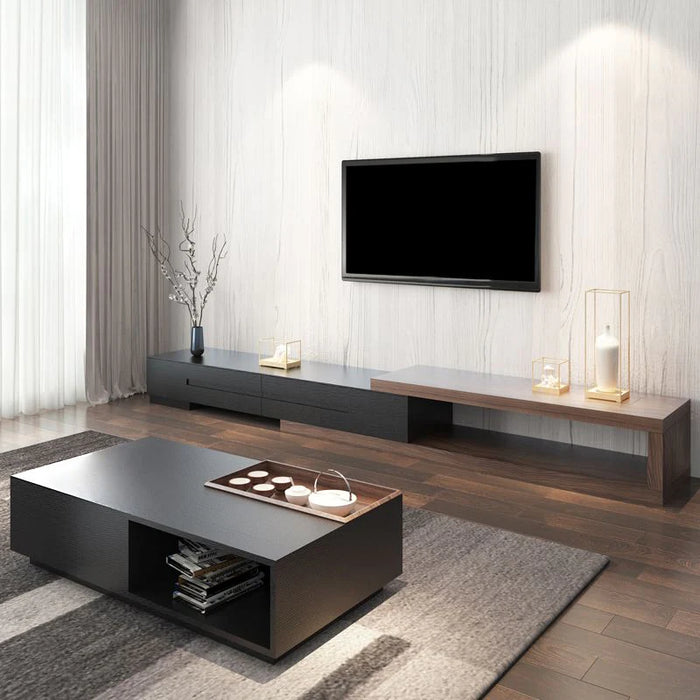 Souza Set of TV Unit and Coffee Table-ABS.T4