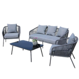 Flora Rattan Garden Set-SH212