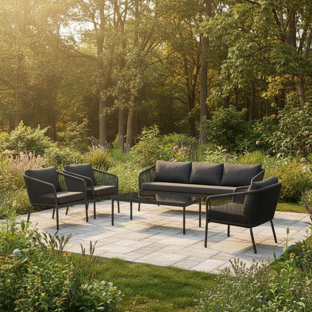 Coral Rattan Garden Set-SH215