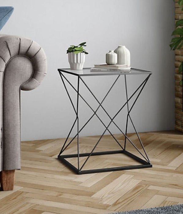 Zeno Side Table-Art-steel.TG21