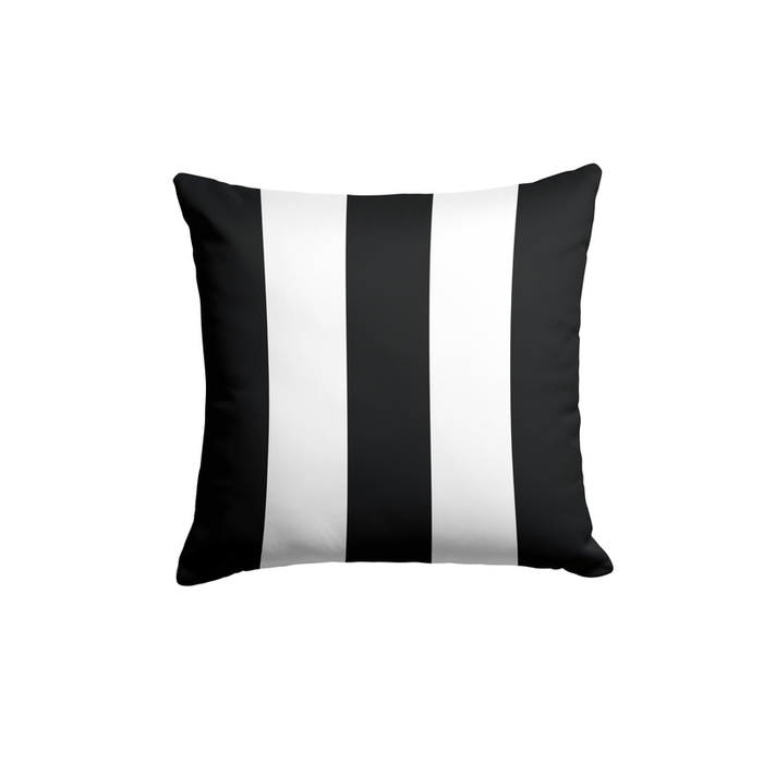 Emma black & white stripes cushion-AM101