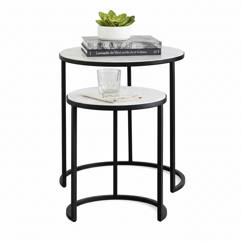 Sadie Set of 2 Side Tables-ST.110
