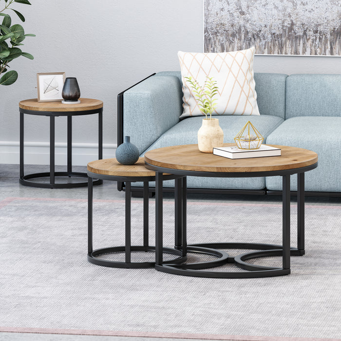 Leilany Set of 3 Coffee Tables-CT.12