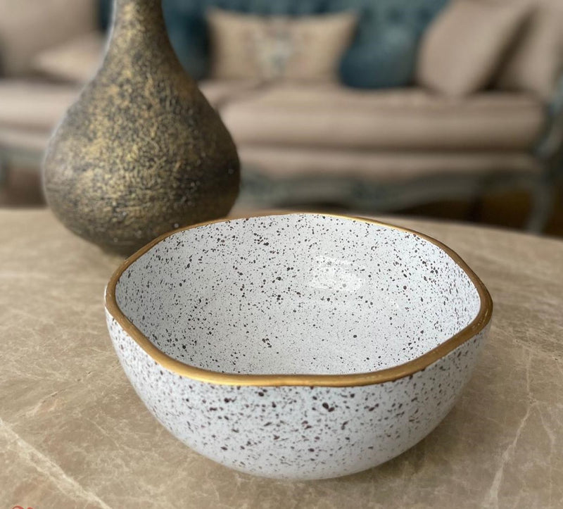 وعاء تقديم ذهبي - C-B302