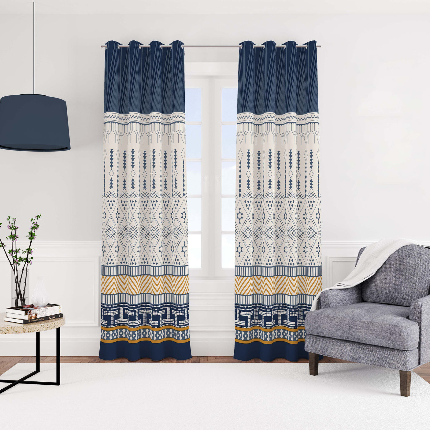 DOUBLE CURTAIN-CR017