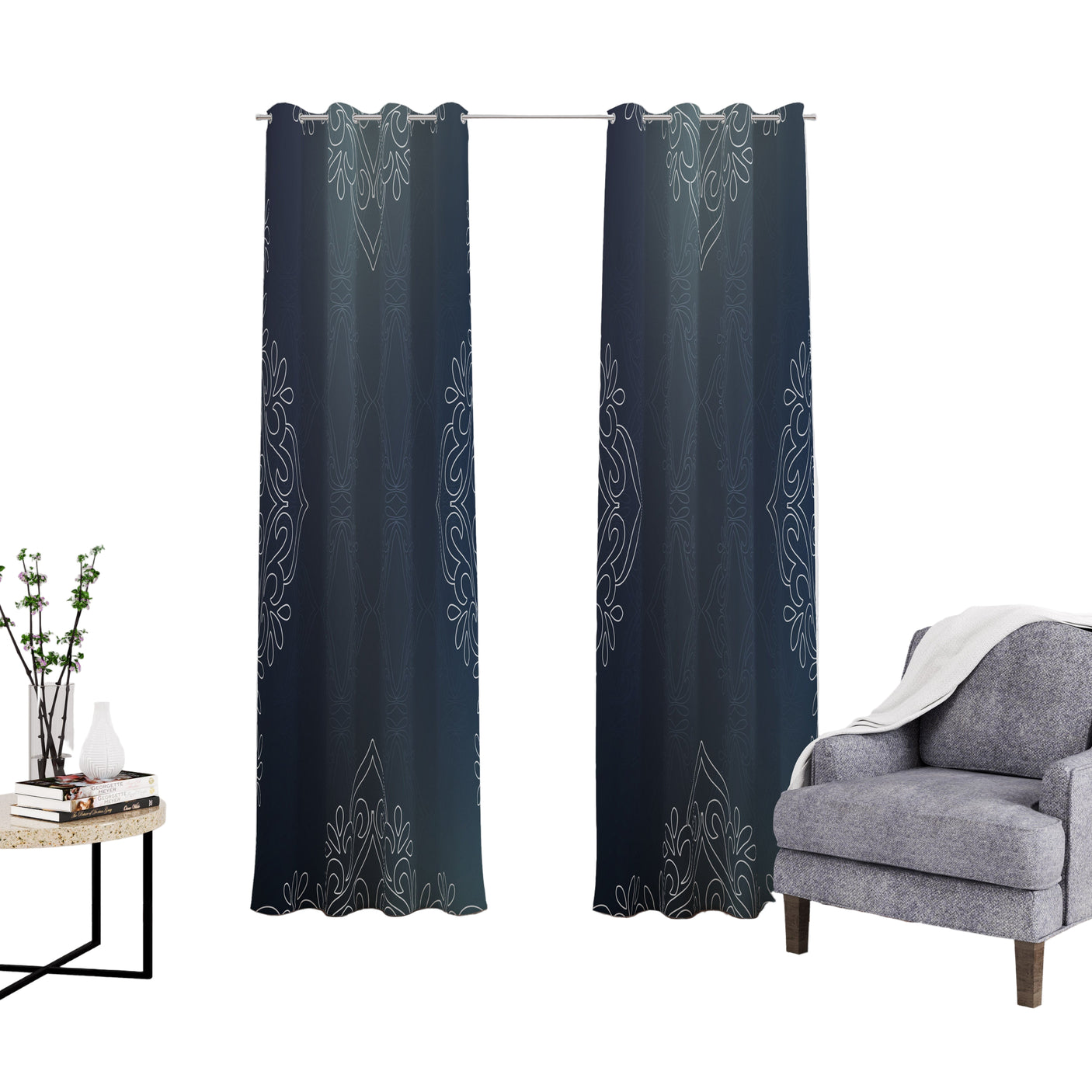 DOUBLE CURTAIN-CR029