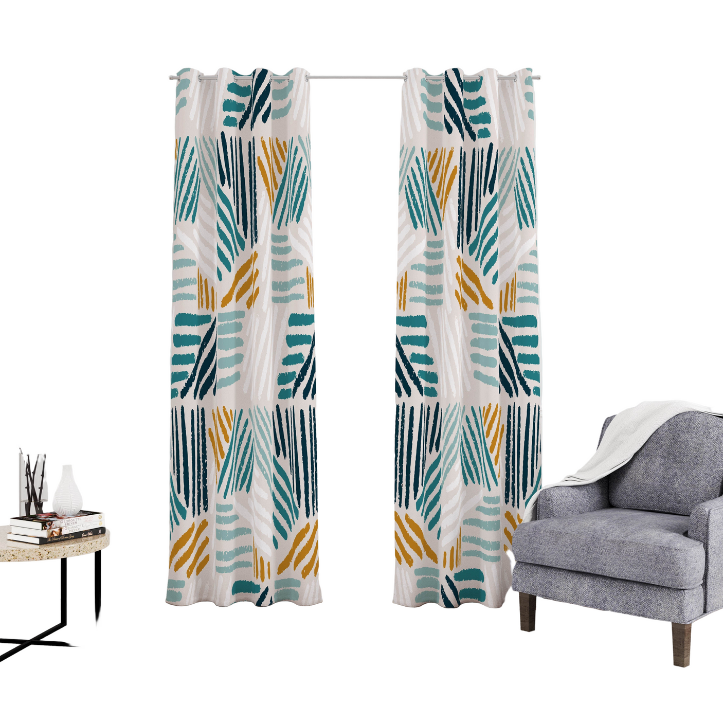 DOUBLE CURTAIN-CR16