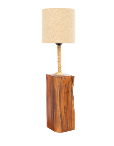 Rustic table lamp-1