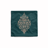 Damask Green Cushion-AM108