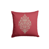 Damask Red Cushion-AM109