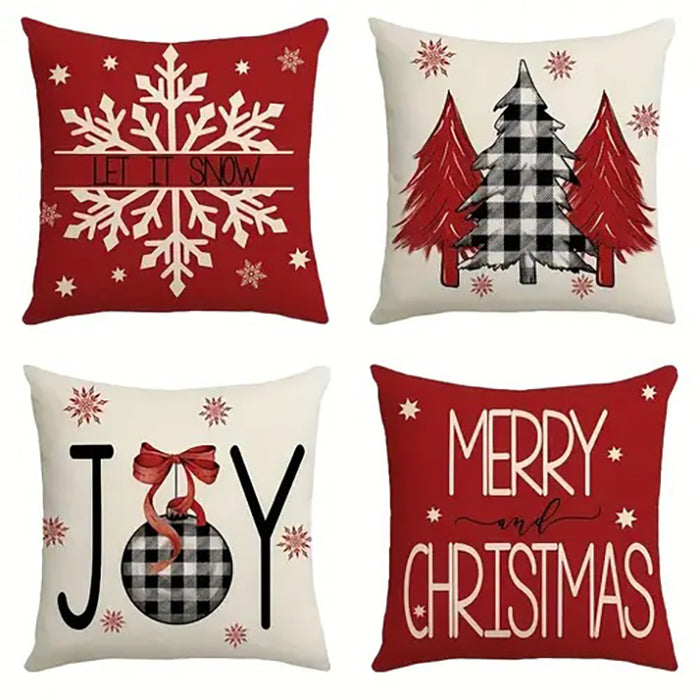 Morise Set of 4 Cushion Covers-FD-80101