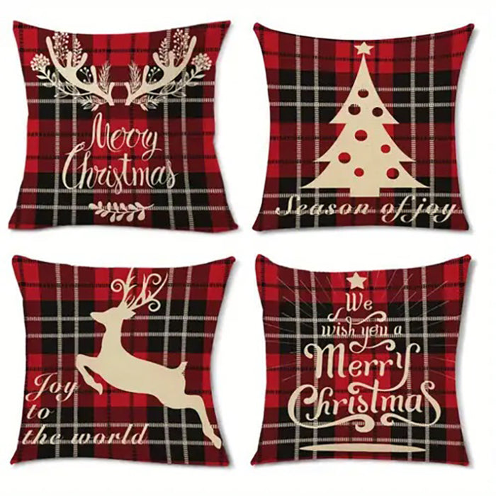 Season of Joy Set of 4 Cushion Covers-FD-80111