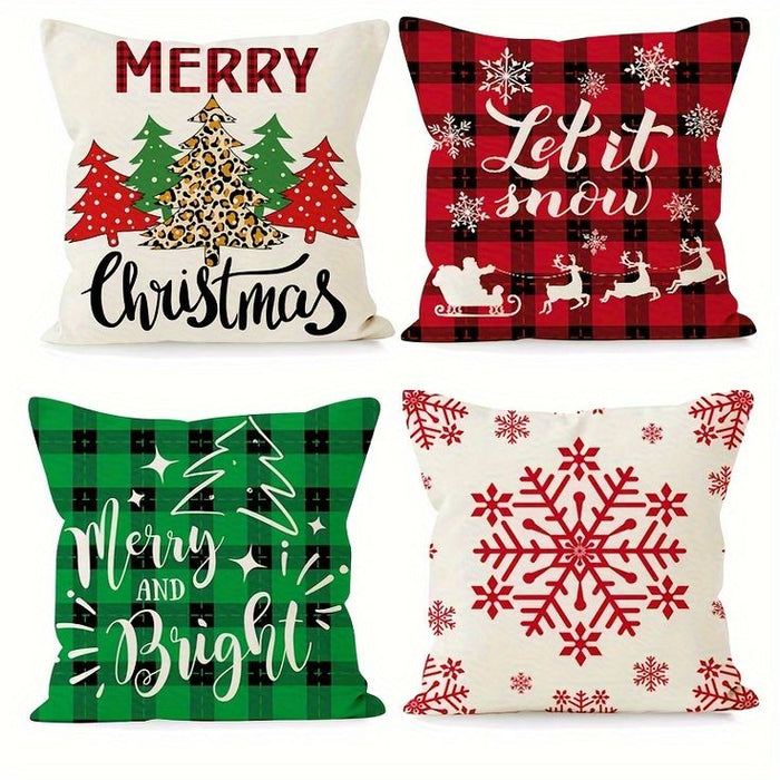 Lunar Set of 4 Cushion Covers-FD-80112