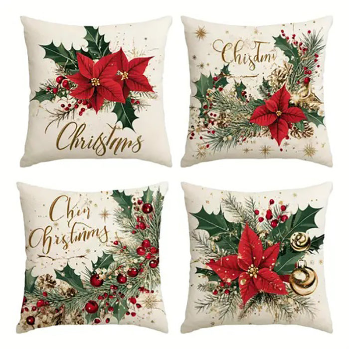 Noel Set of 4 Cushion Covers-FD-80129