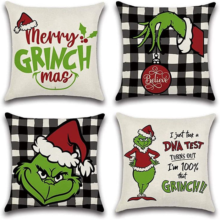 Evergreen Set of 4 Cushion Covers-FD-80132