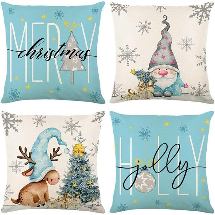 Twinkle Set of 4 Cushion Covers-FD-80158