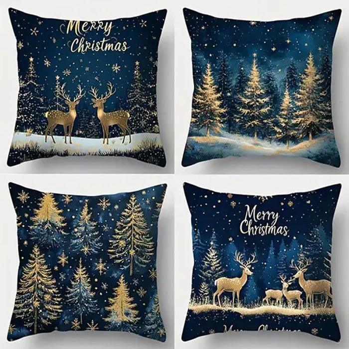 Wishes Set of 4 Cushion Covers-FD-80160