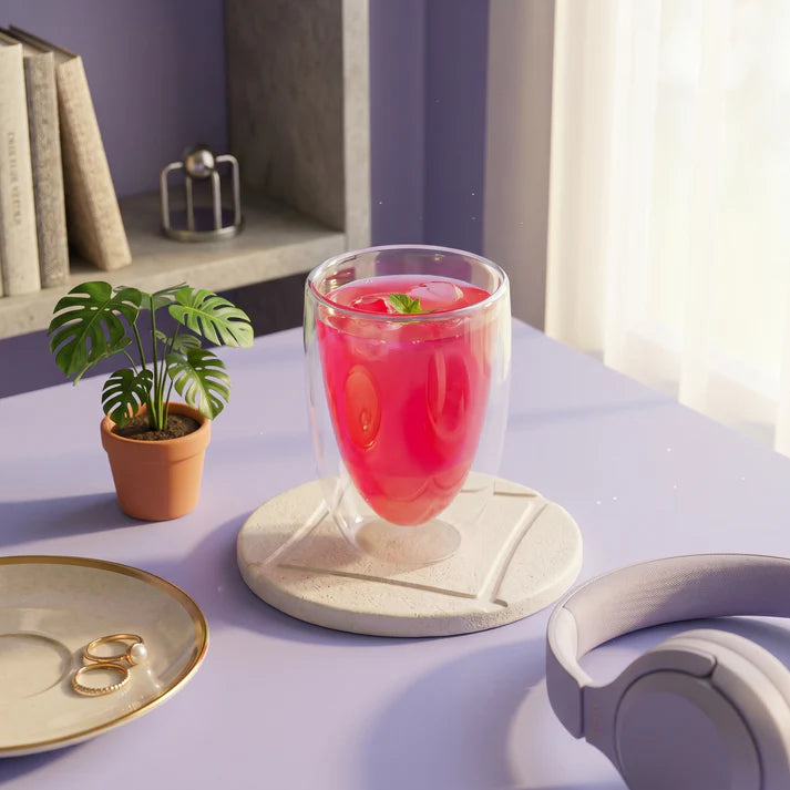 Breeze Double Glass Cup-3-26-350-2578