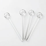Glass Sugar Spoon 4 pcs Set-3-26-1-7001