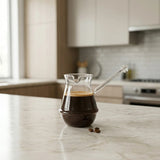 Glass Coffee Pot (kanaka)-3-26-500-0715