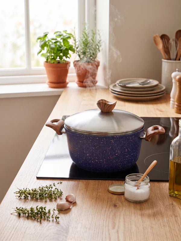 Terynova Granite Casserole Pot – Turquoise-10-16-18-1311