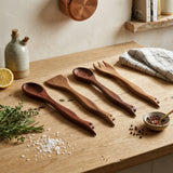 Wooden Kitchen Utensils 4 Set-1-11-305-2636