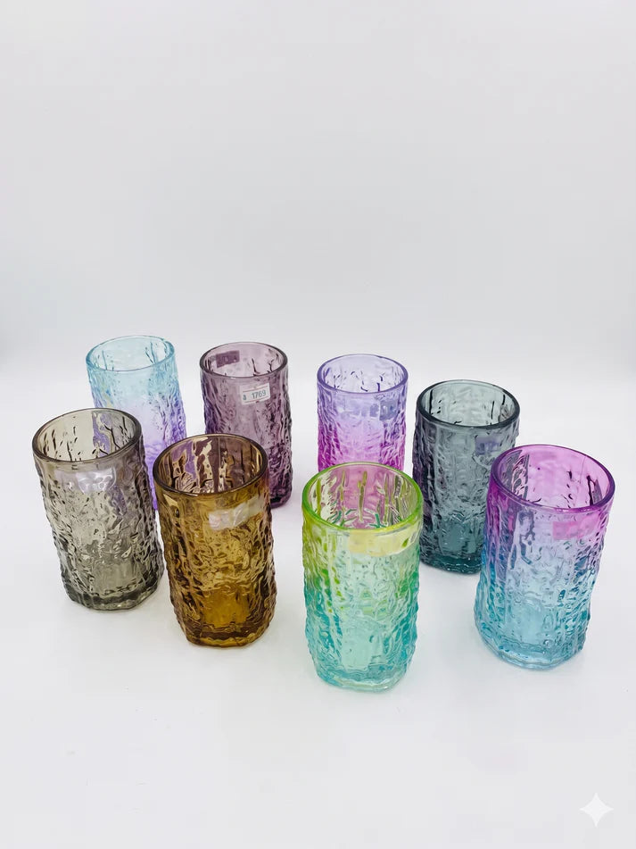8-Pieces Cobalt Glass Set-3-26-8-9112