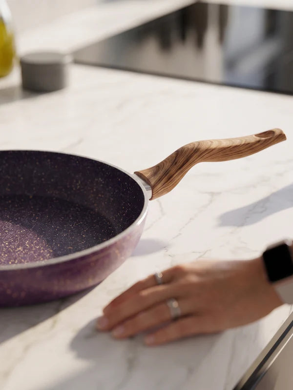 Terynova Granite Frying Pan – Maroon-10-19-20-3386