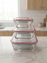 3-Pieces Fluid Square Bowls Set-3-26-3-1269