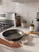 Terynova Granite Frying Pan – Black-10-12-20-9494