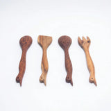 Wooden Kitchen Utensils 4 Set-1-11-305-2636