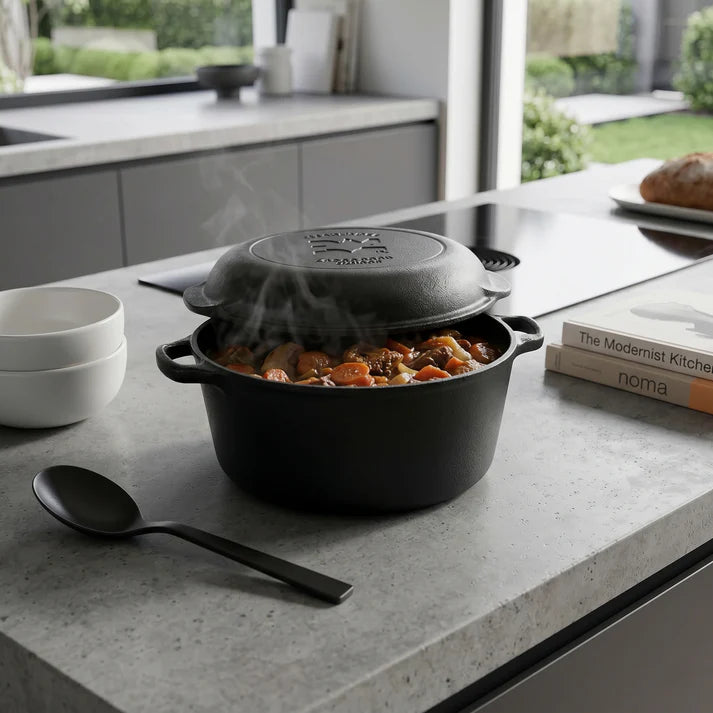 2-in-1 Cast Iron Double Dutch Oven-5-12-1-4132