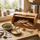 Rustic Roll Bread Box -1-17-40*30*15-2867