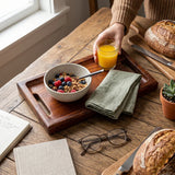 Slim Wood Serving Tray-1-11-25*15-1790