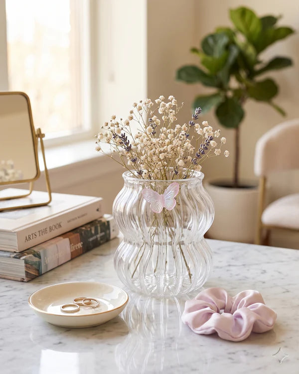 Butterfly Glass Cup-3-26-100-6111
