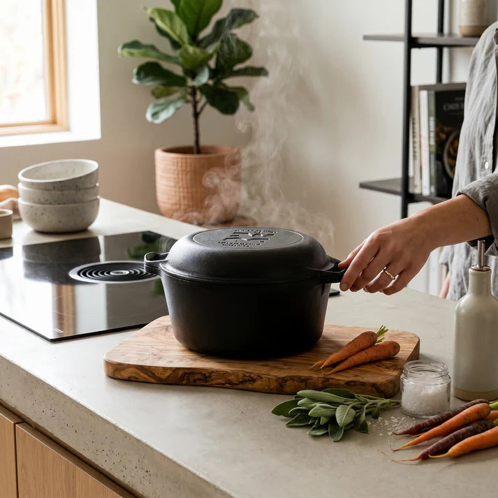 2-in-1 Cast Iron Double Dutch Oven-5-12-1-4132