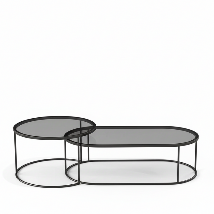 مجموعة كوينيل من طاولتي قهوة - H062