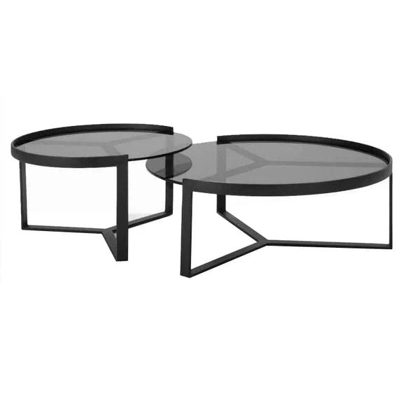 Elsa Set of 2 Coffee Tables-HI256