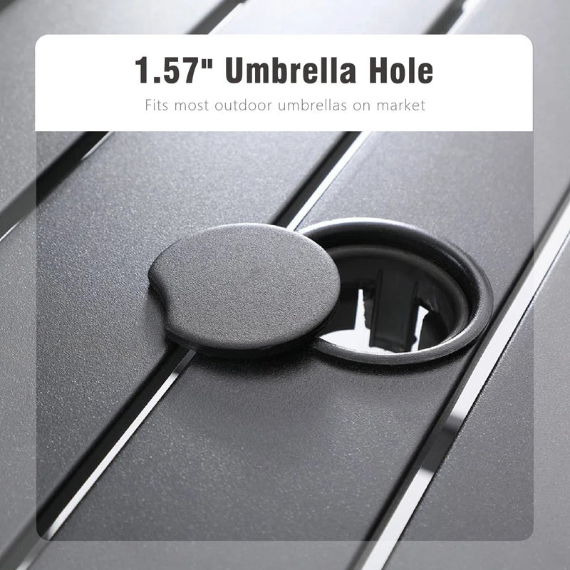 Poly wood Table _ H 128