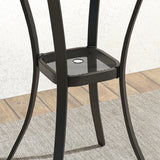 Round garden table_H 133