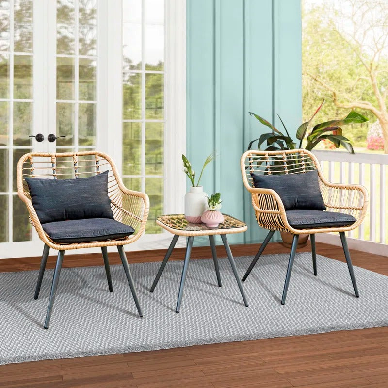 طقم فناء من الخيزران_H7 