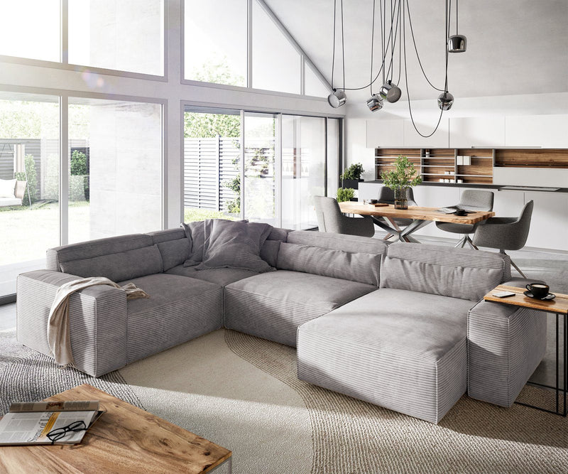 Naomi Sofa U Shape-Hippo186