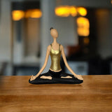 Yoga Pose Decorative Statue-LRP-0101
