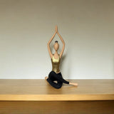 Yoga Pose Decorative Statue-LRP-0103