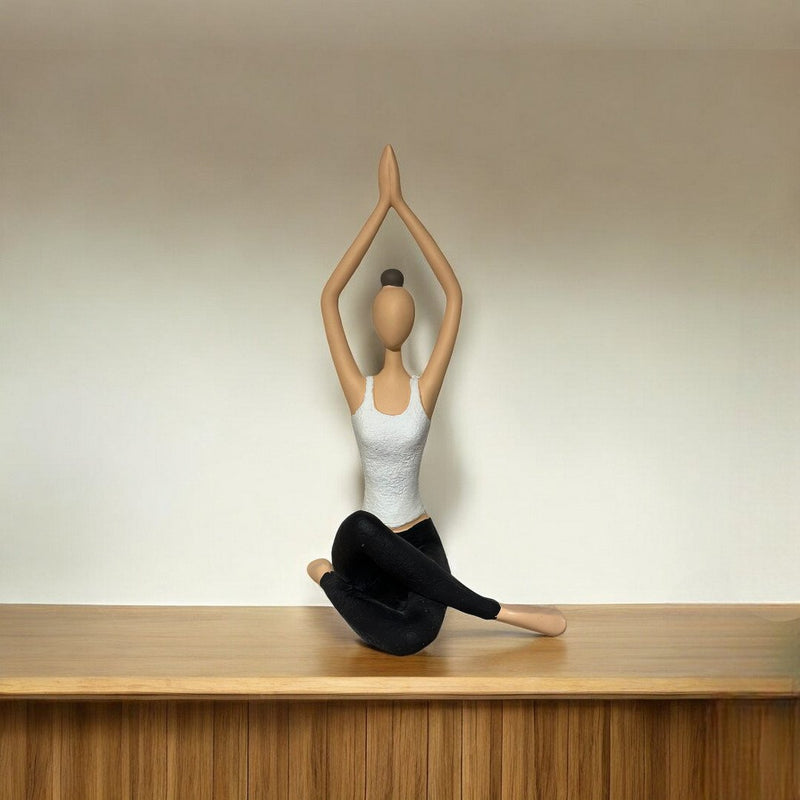 تمثال زخرفي لوضعية اليوغا - LRP-0106