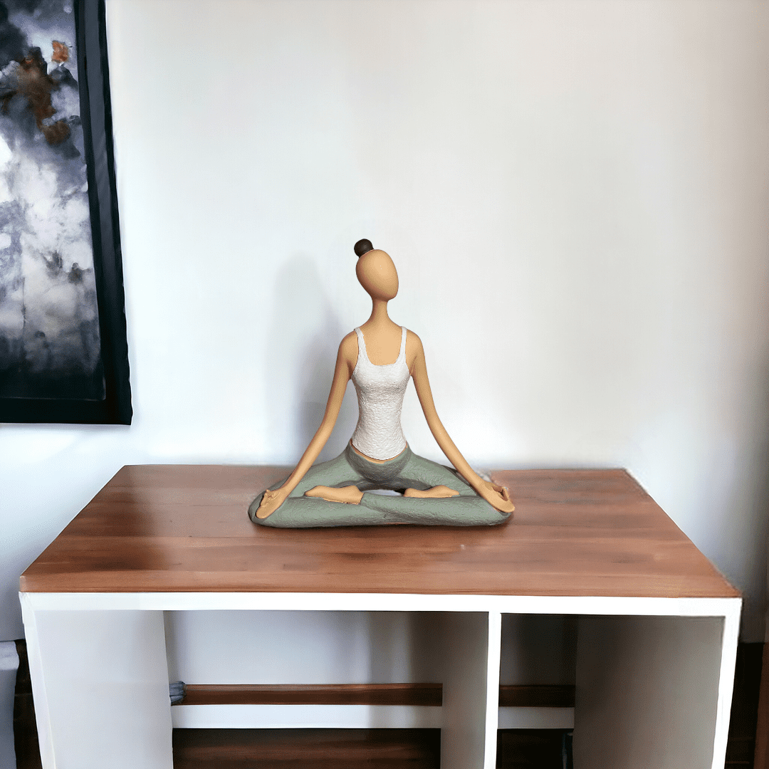 Yoga Pose Decorative Statue-LRP-0107