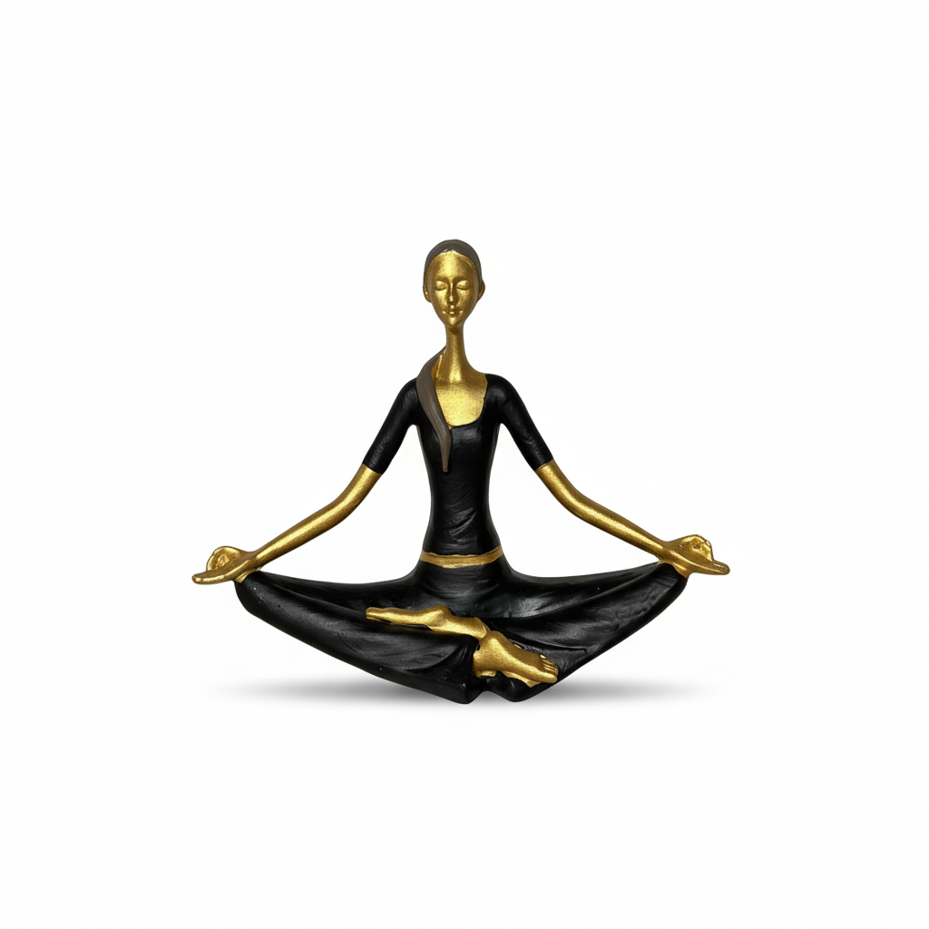 Meditating Woman Statue-LRP-0115