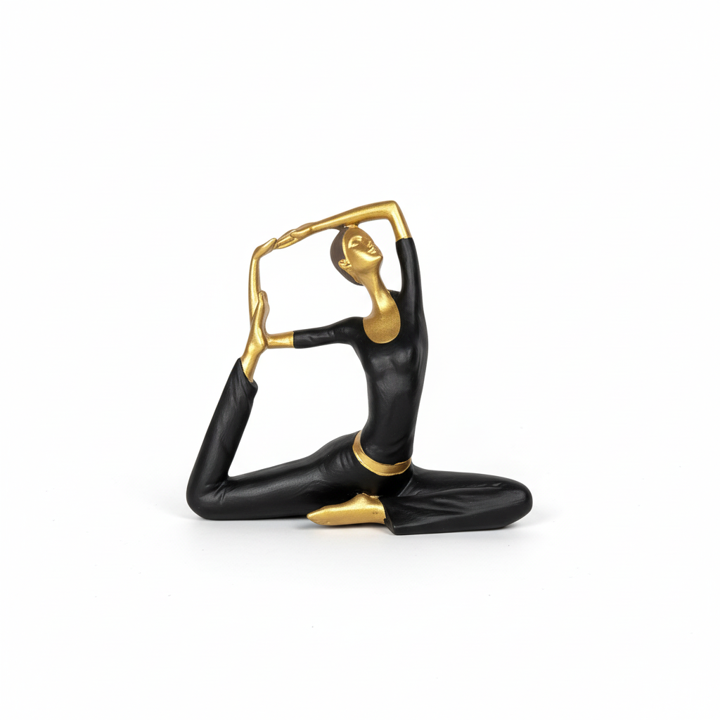 Yoga Pose Decorative Statue-LRP-0116